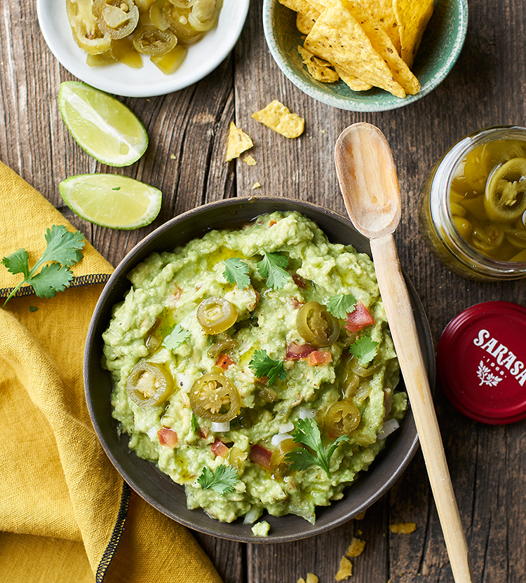 Guacamole con Jalapeños en rodajas Sarasa - Sarasa